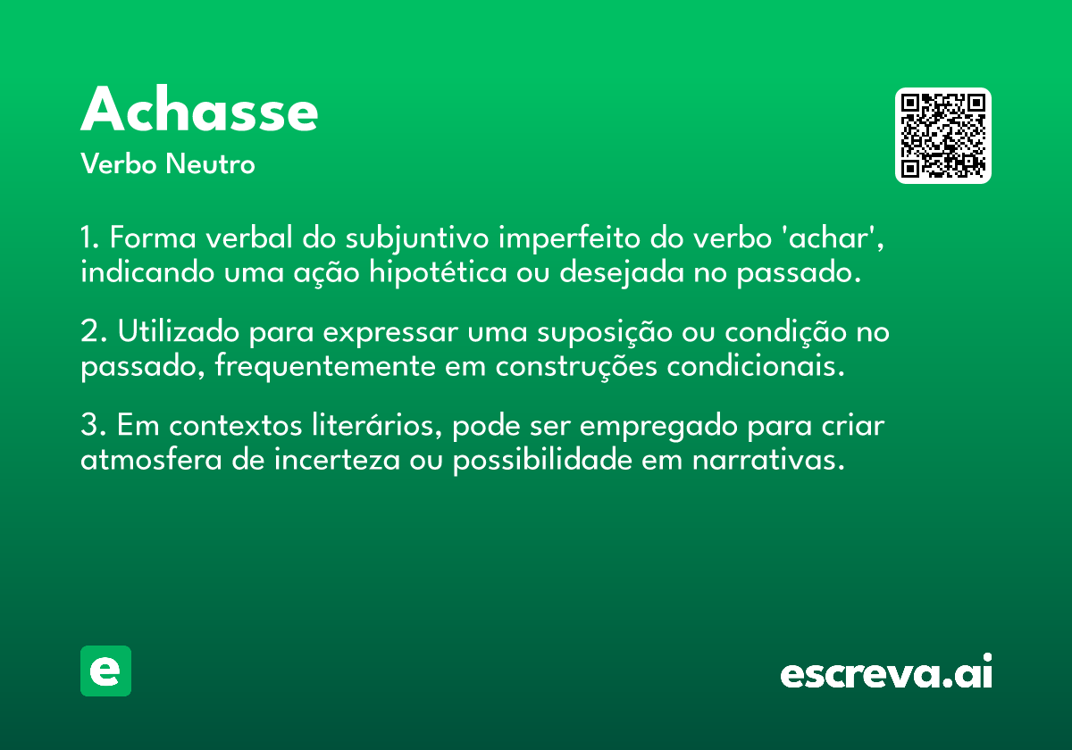 achasse