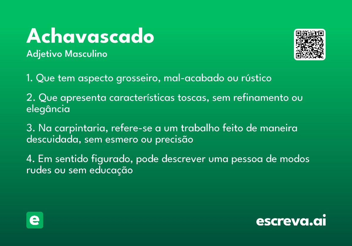 achavascado