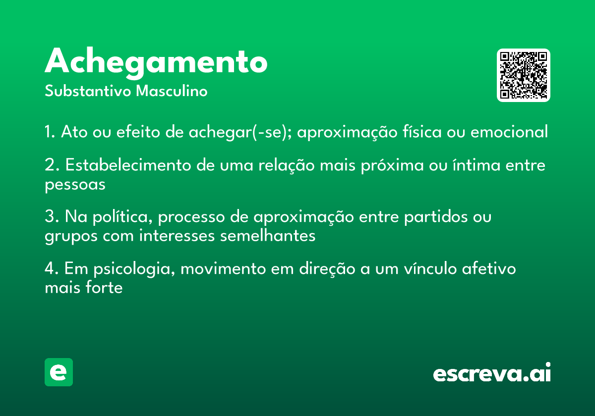 achegamento