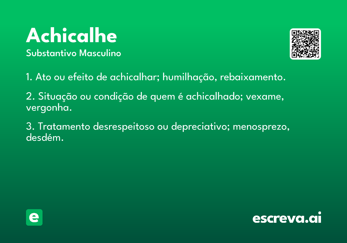 achicalhe