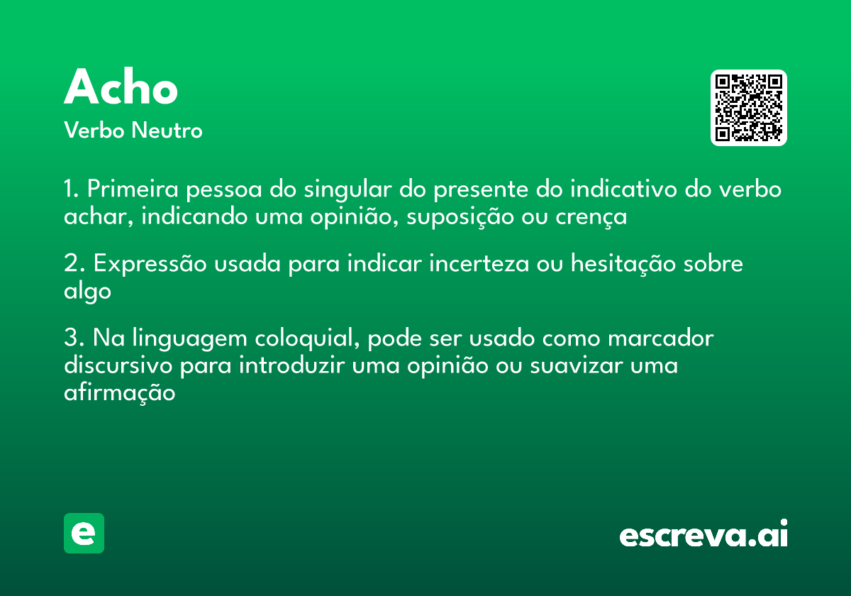 acho