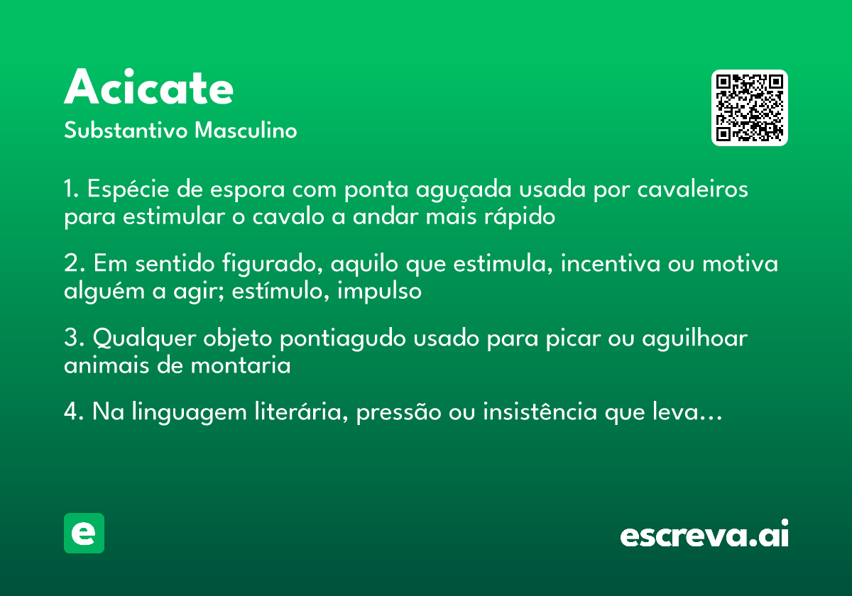acicate