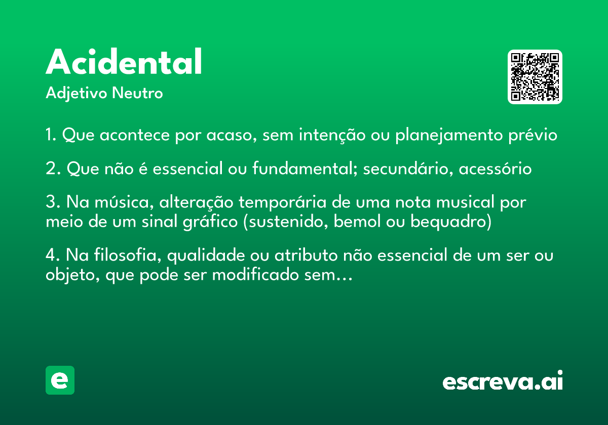 acidental