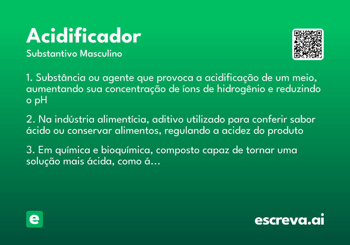 acidificador