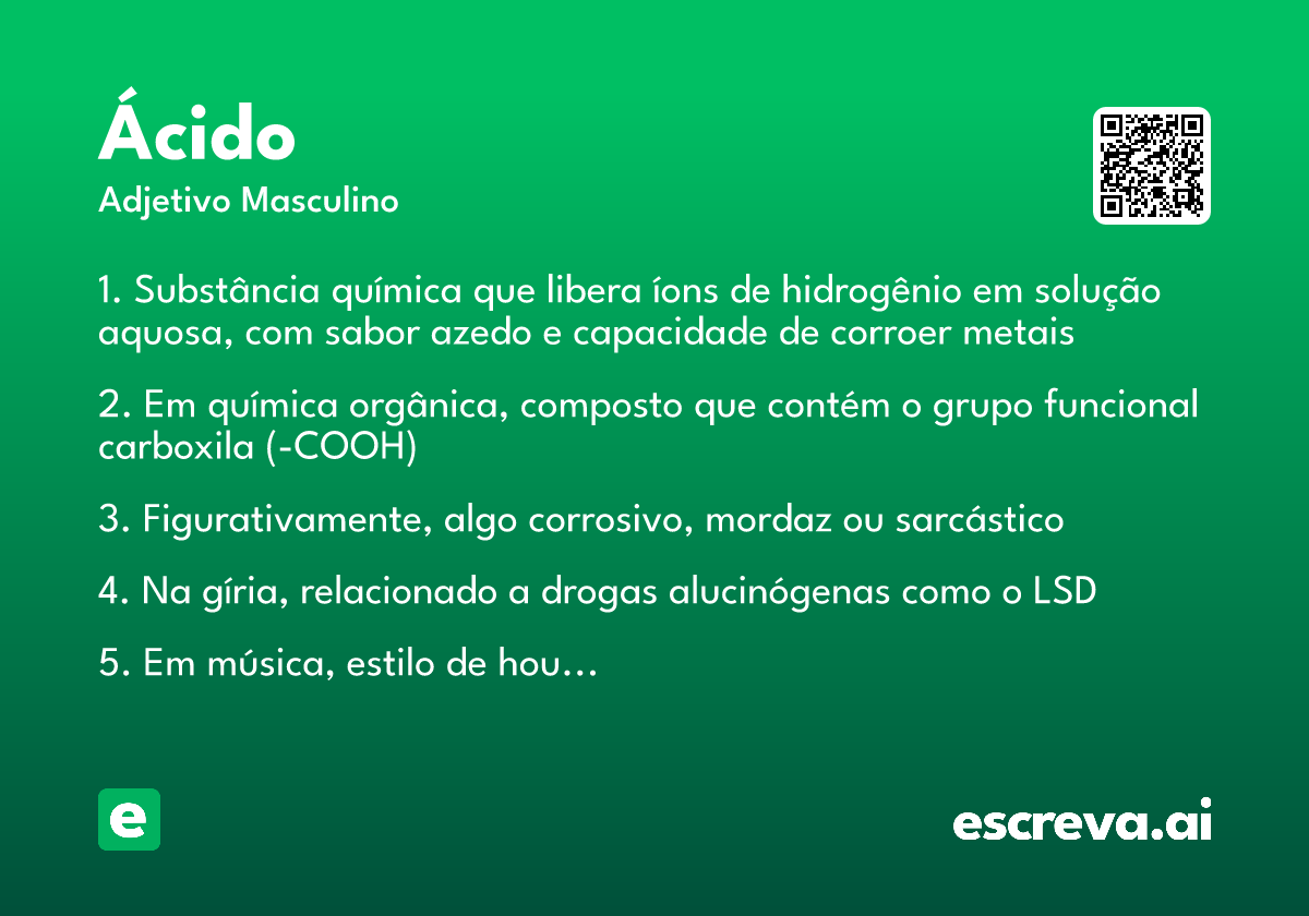 ácido
