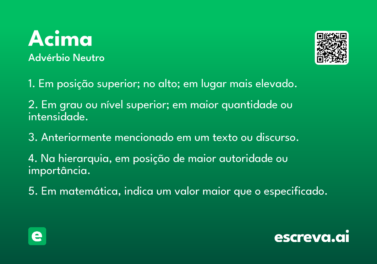 acima