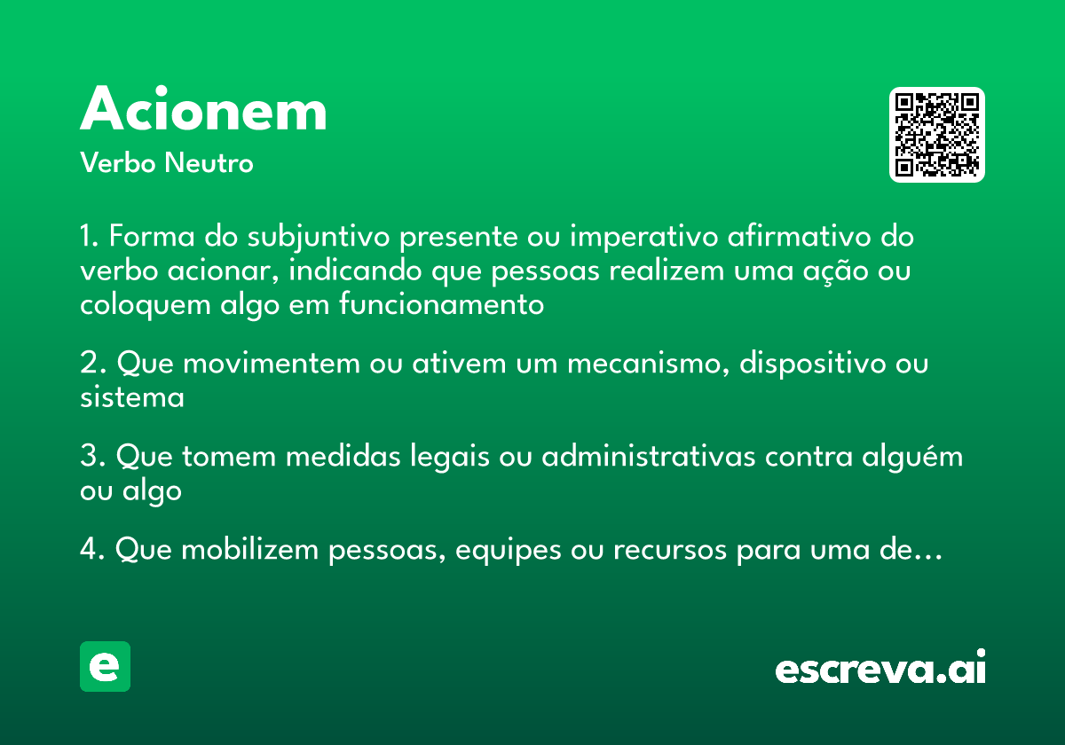 acionem
