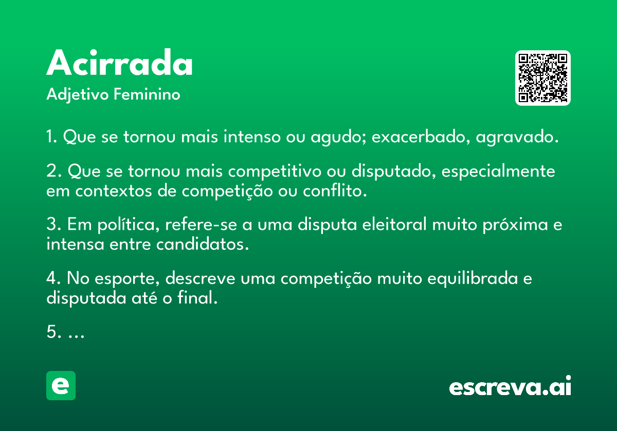 acirrada
