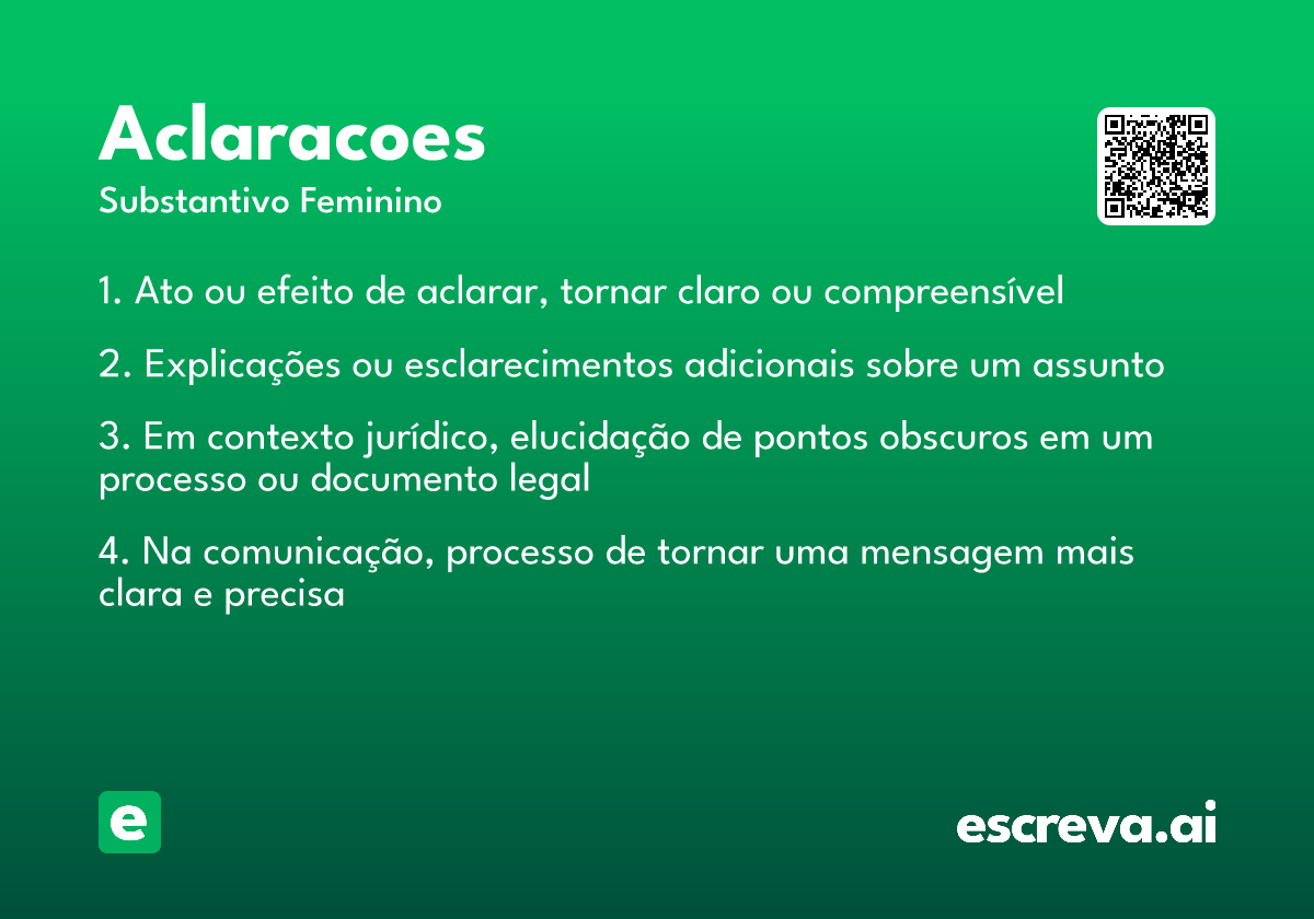 aclaracoes