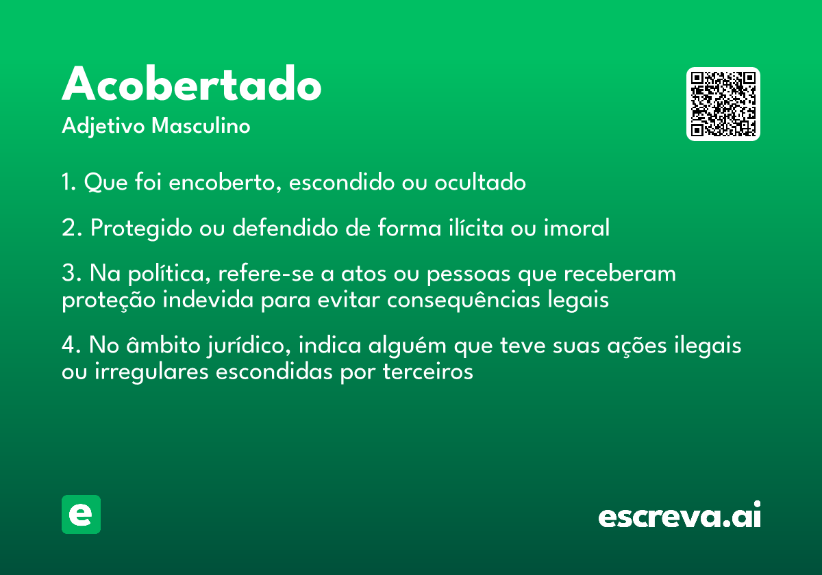 acobertado