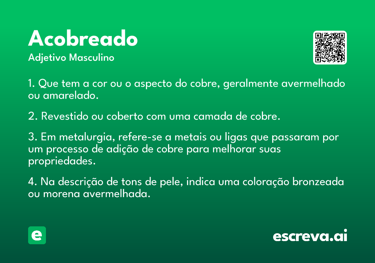 acobreado