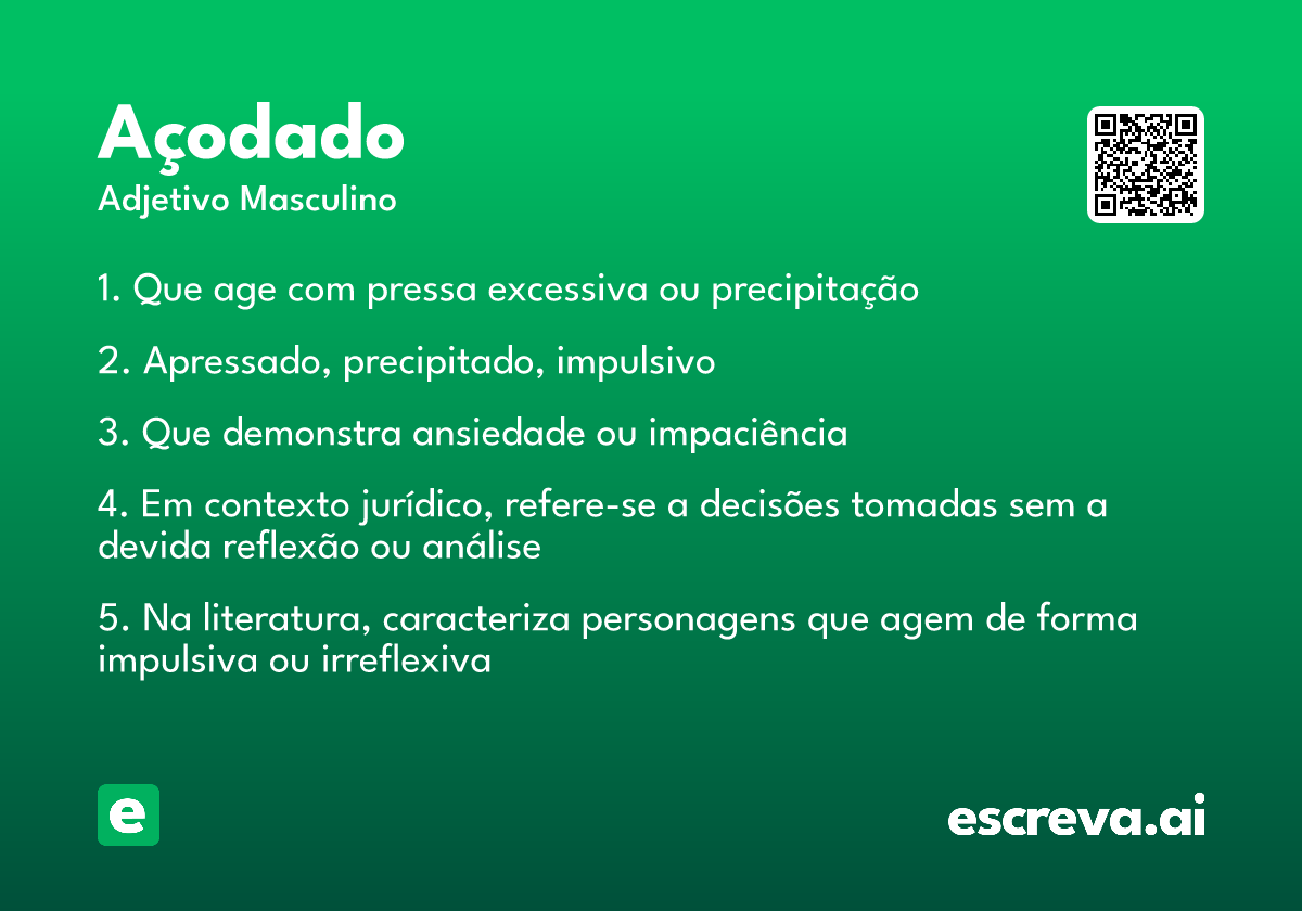 açodado