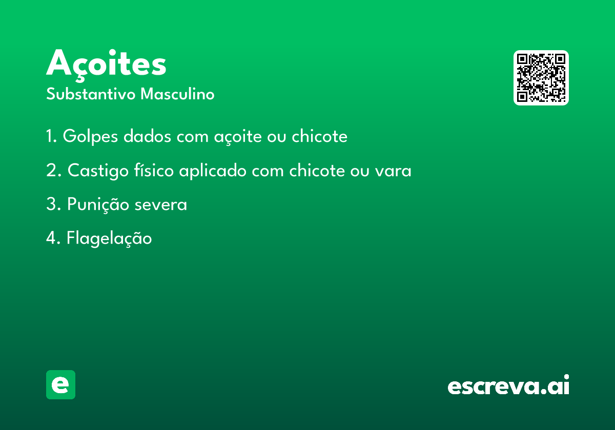 açoites