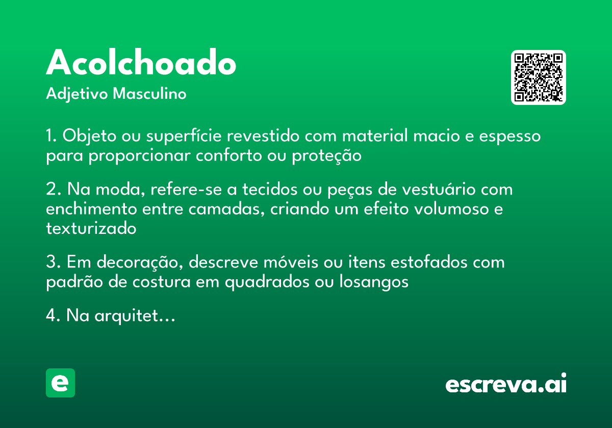acolchoado