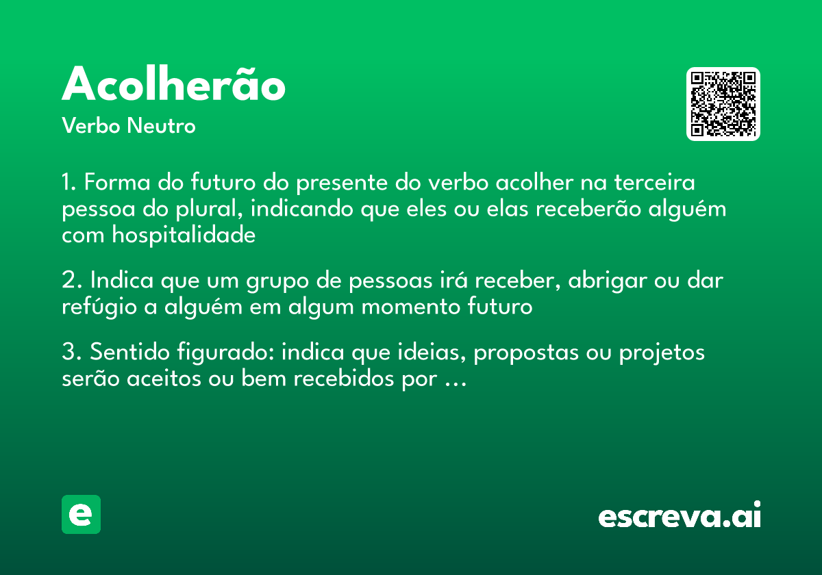 acolherão