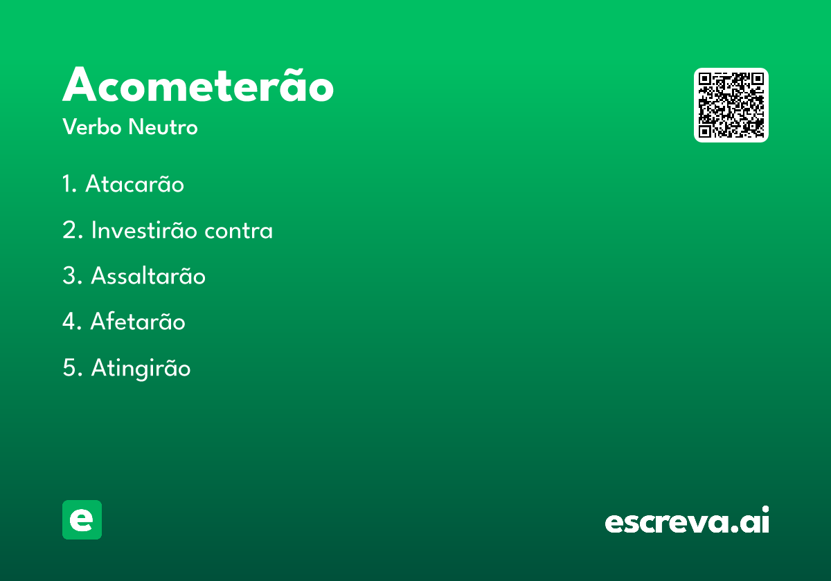 acometerão