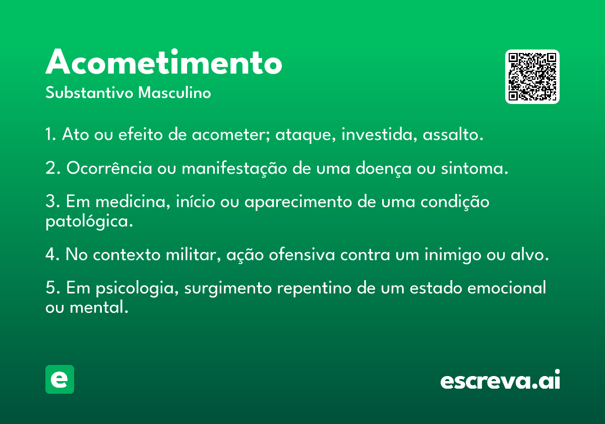 acometimento