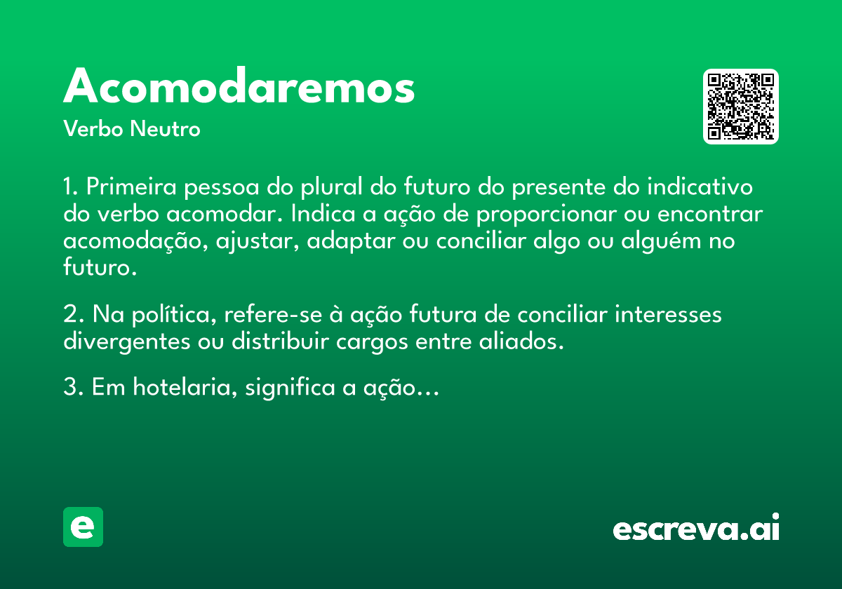 acomodaremos