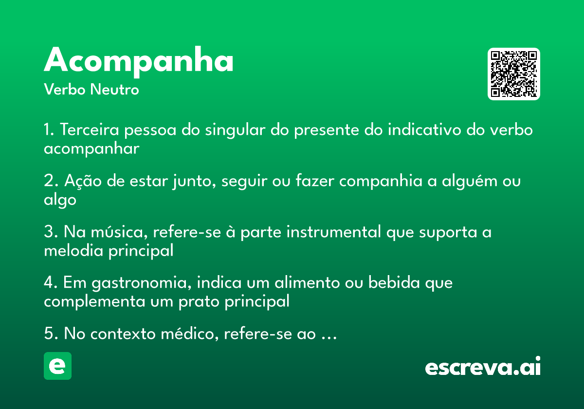 acompanha