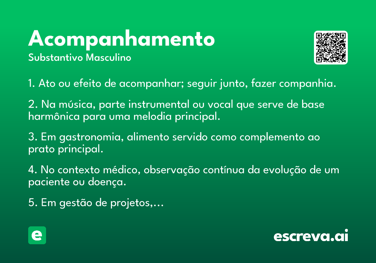 acompanhamento