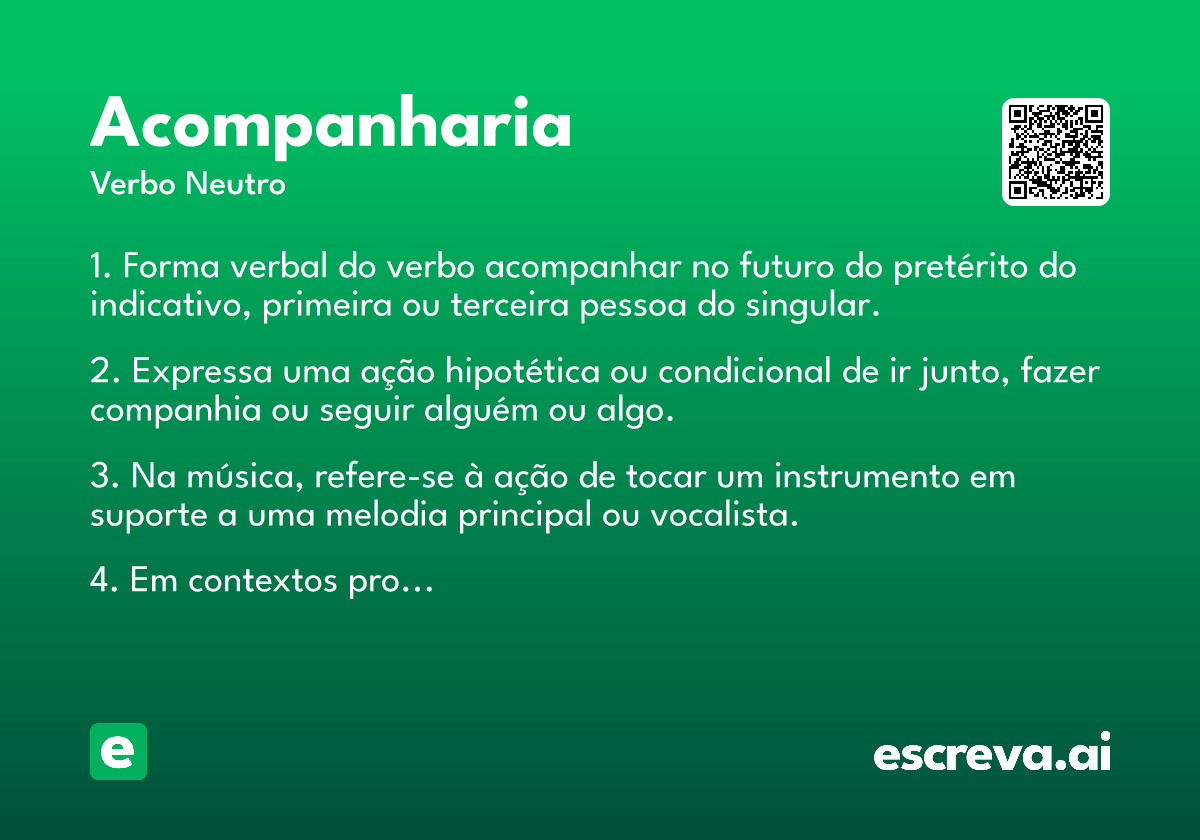 acompanharia