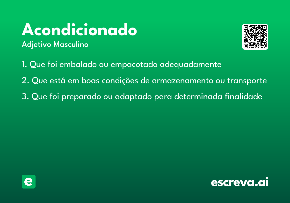acondicionado