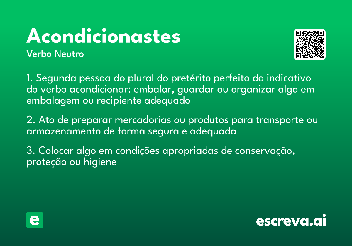 acondicionastes