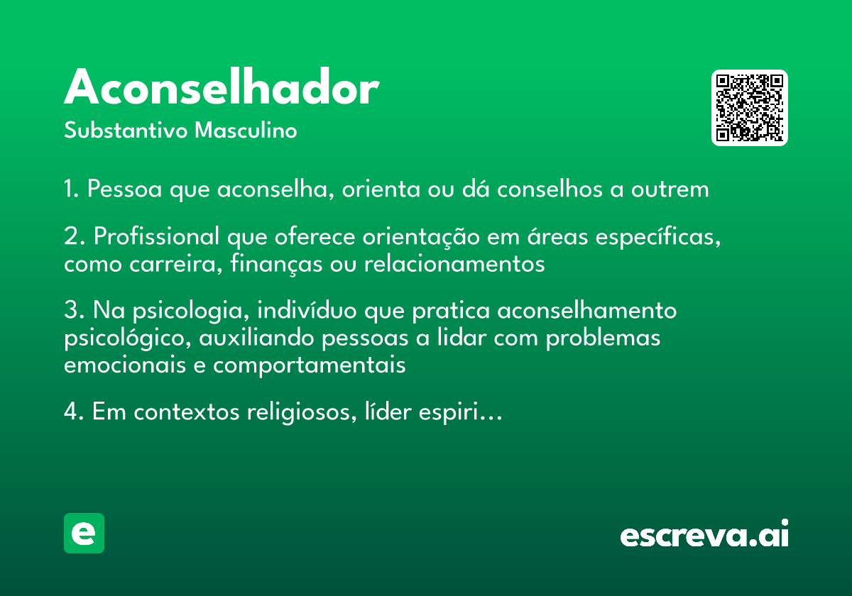 aconselhador