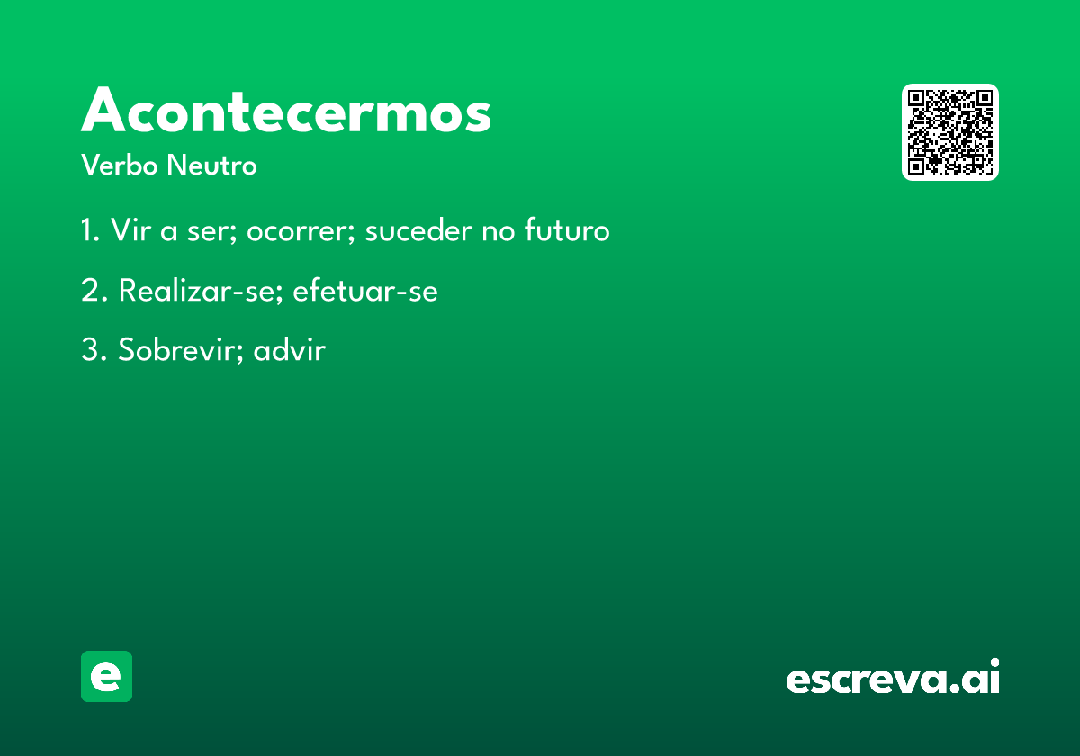 acontecermos