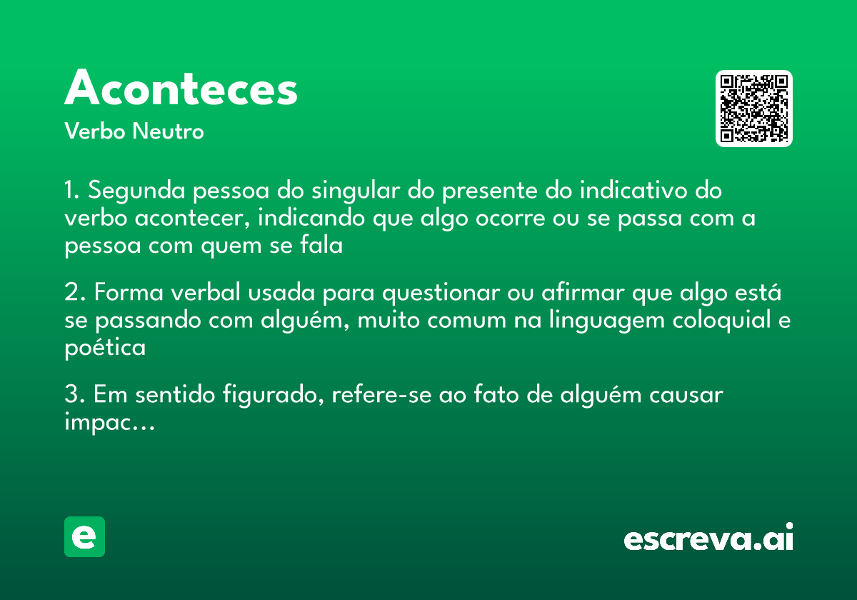 aconteces