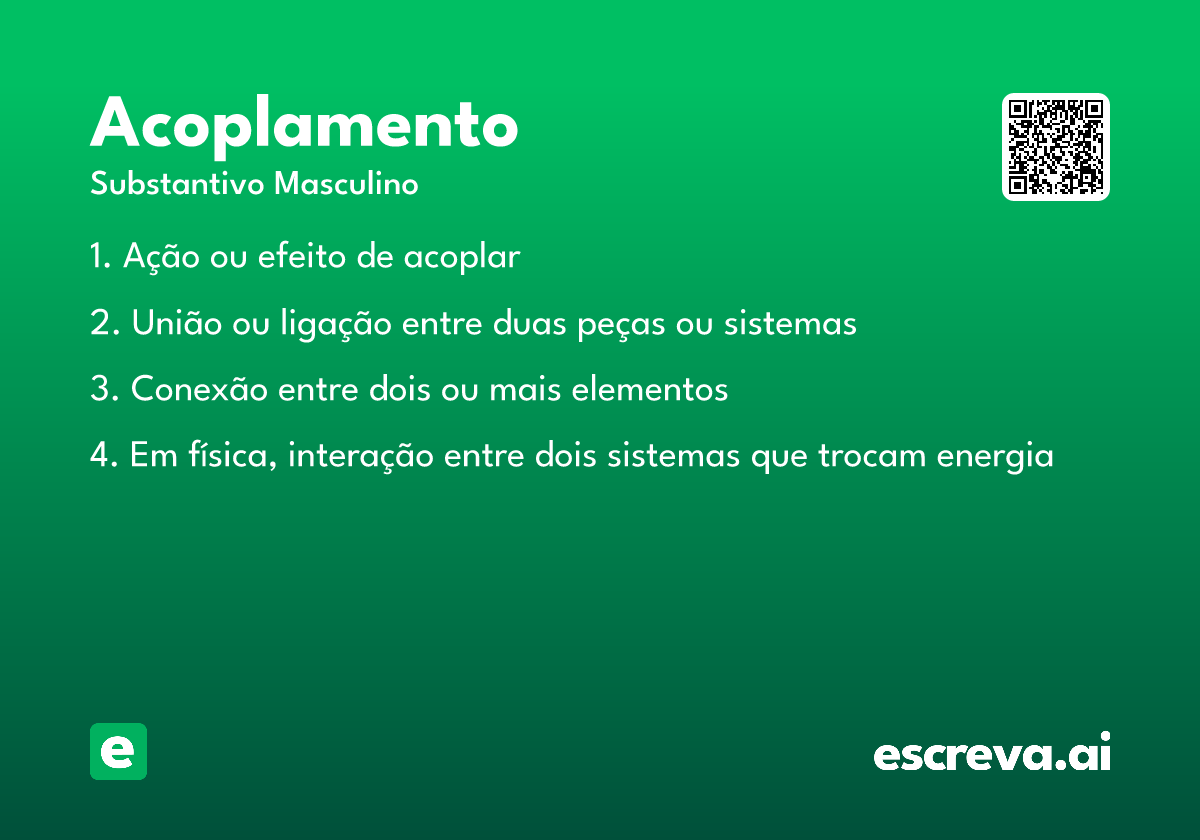 acoplamento