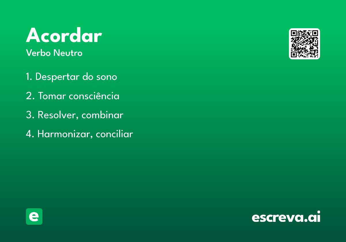acordar