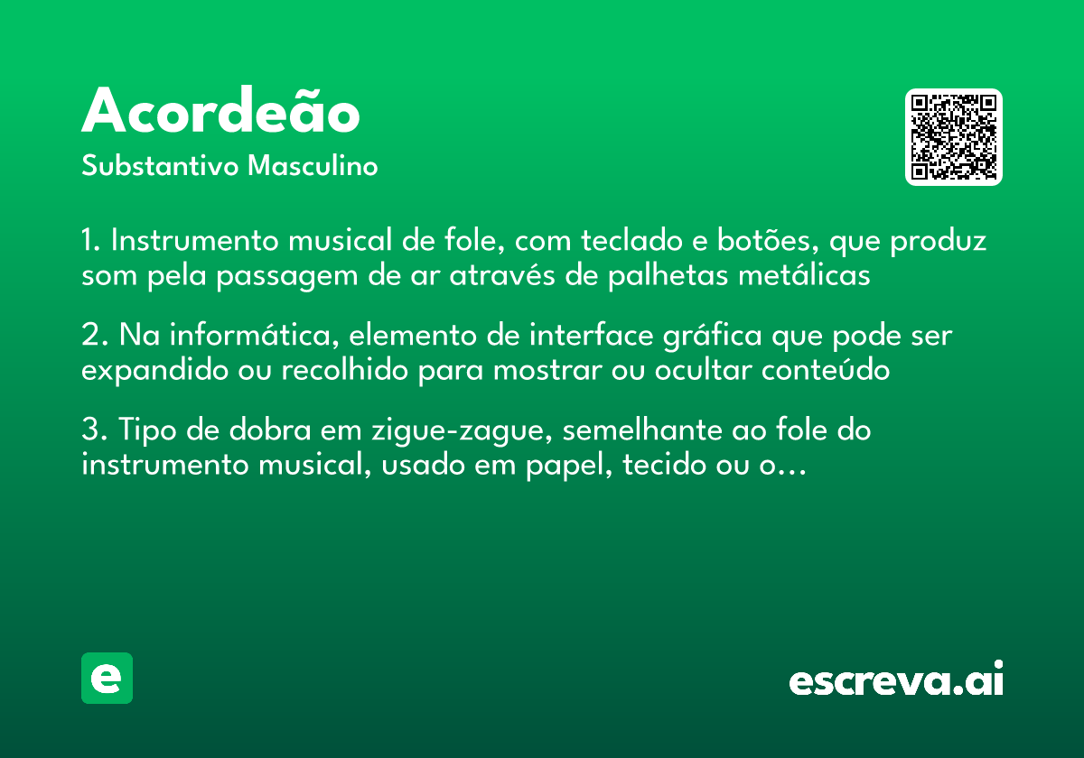 acordeão