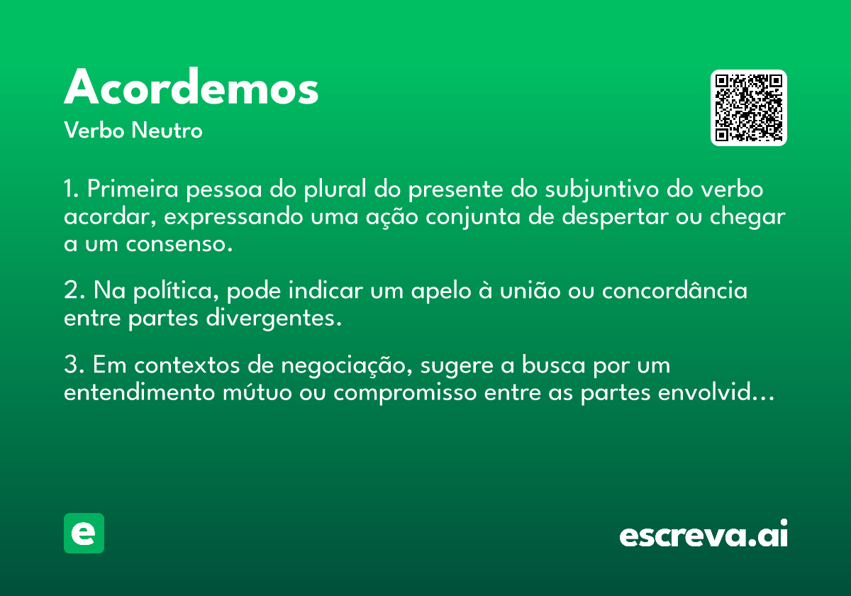 acordemos