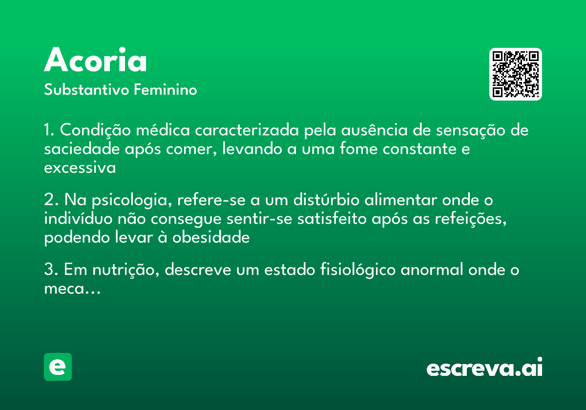 acoria