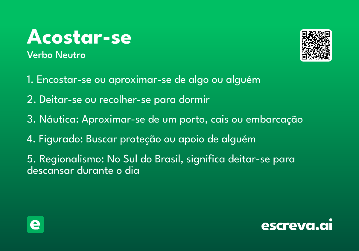 acostar-se