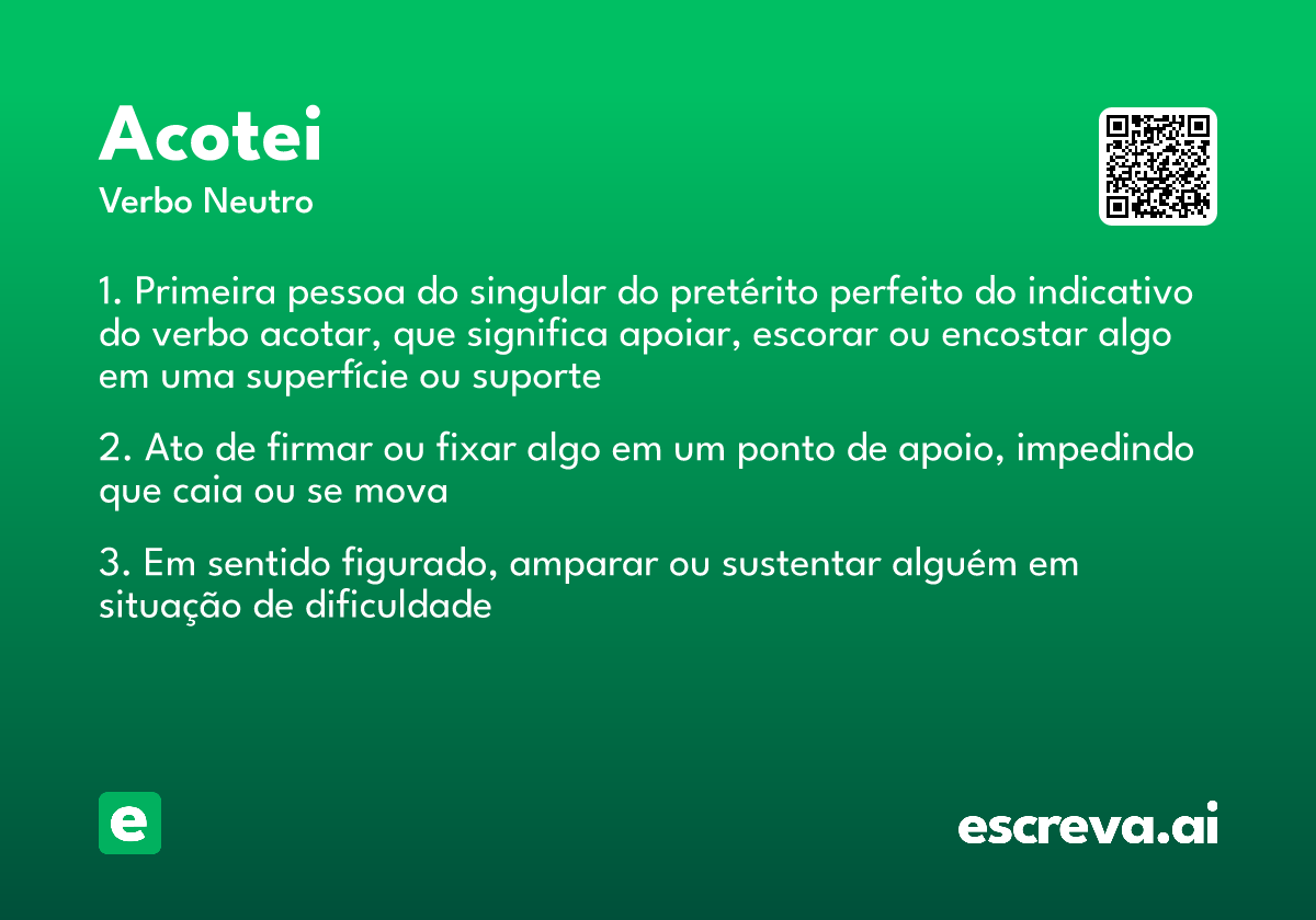 acotei