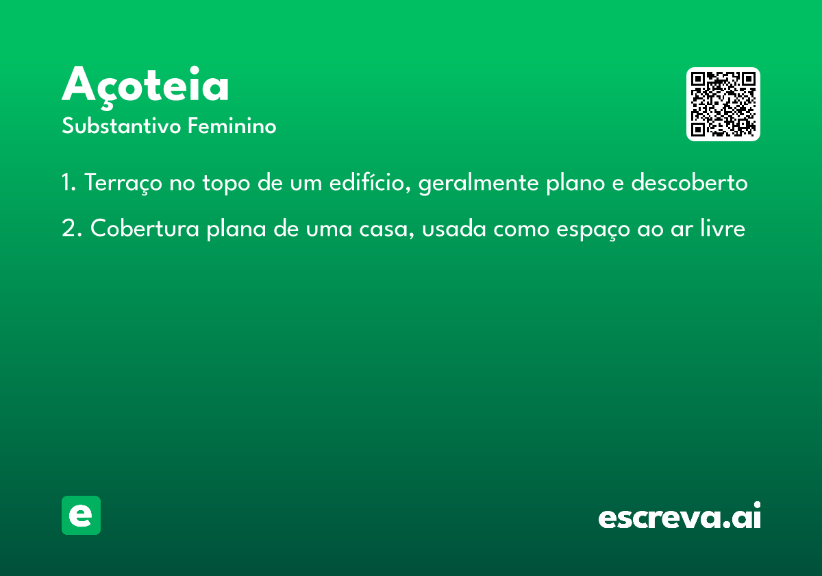 açoteia