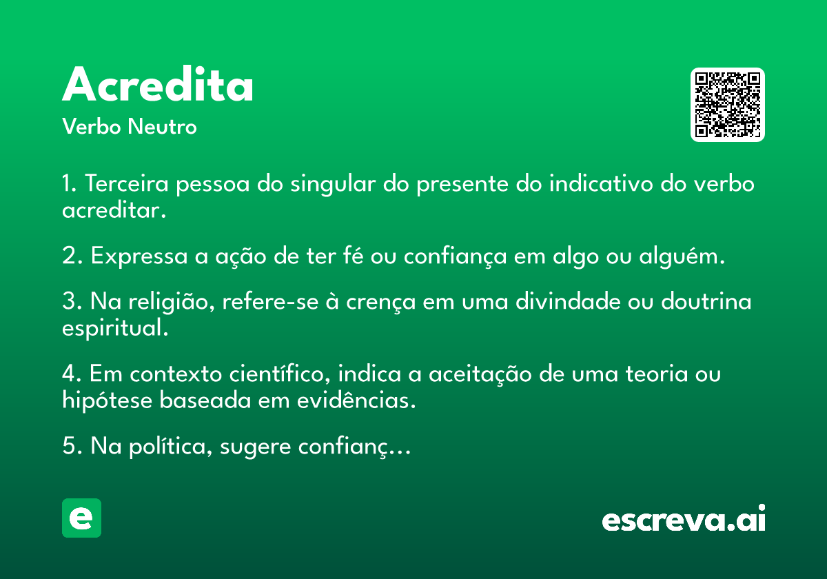 acredita