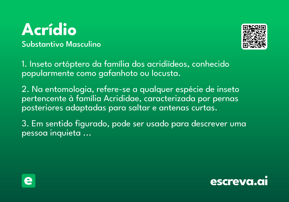 acrídio