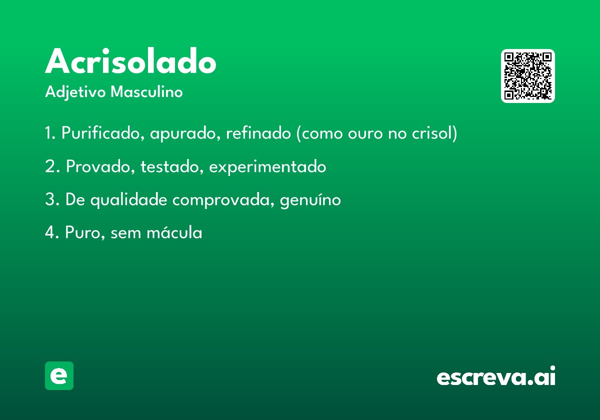 acrisolado