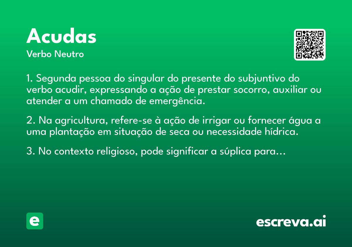 acudas