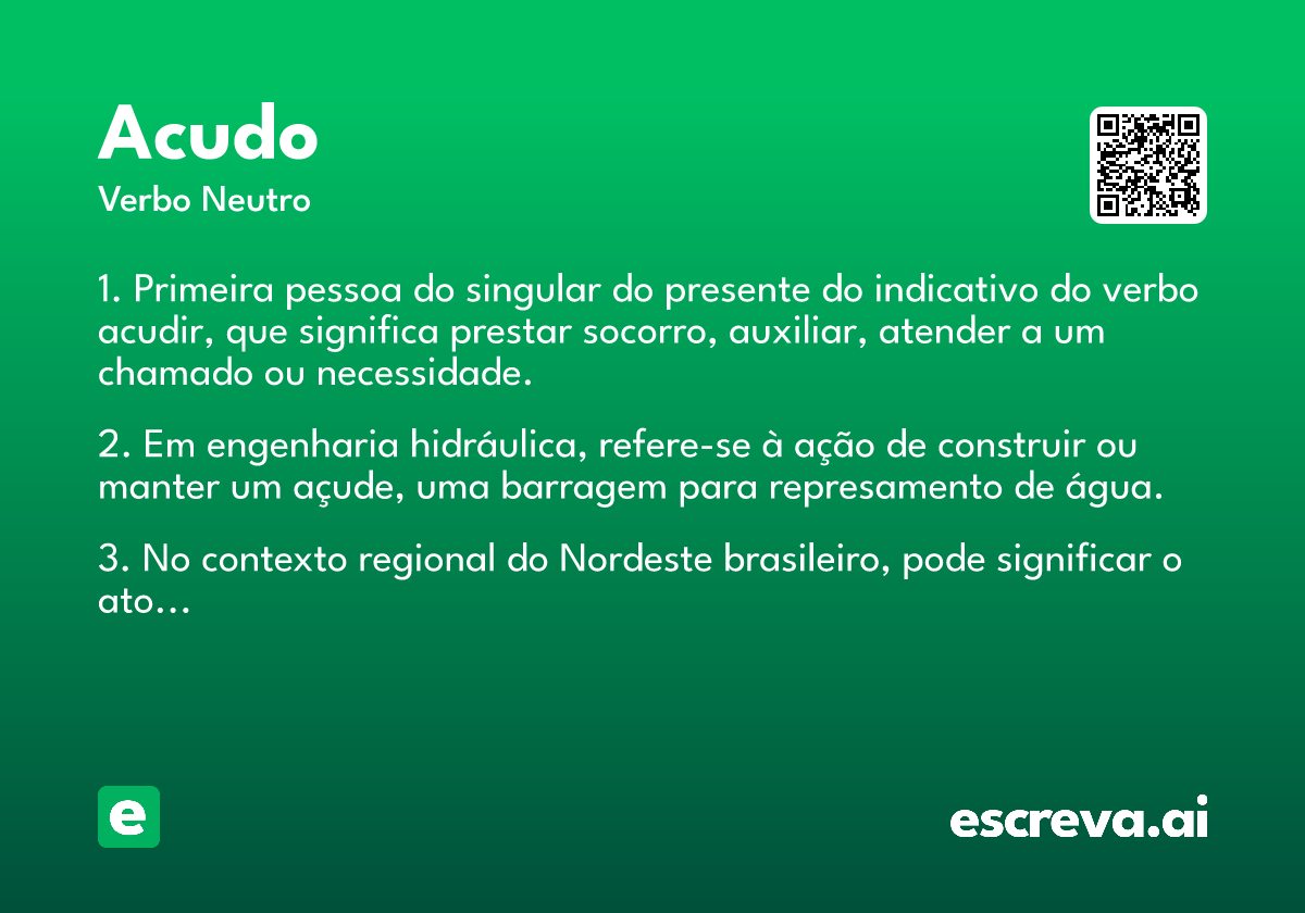 acudo