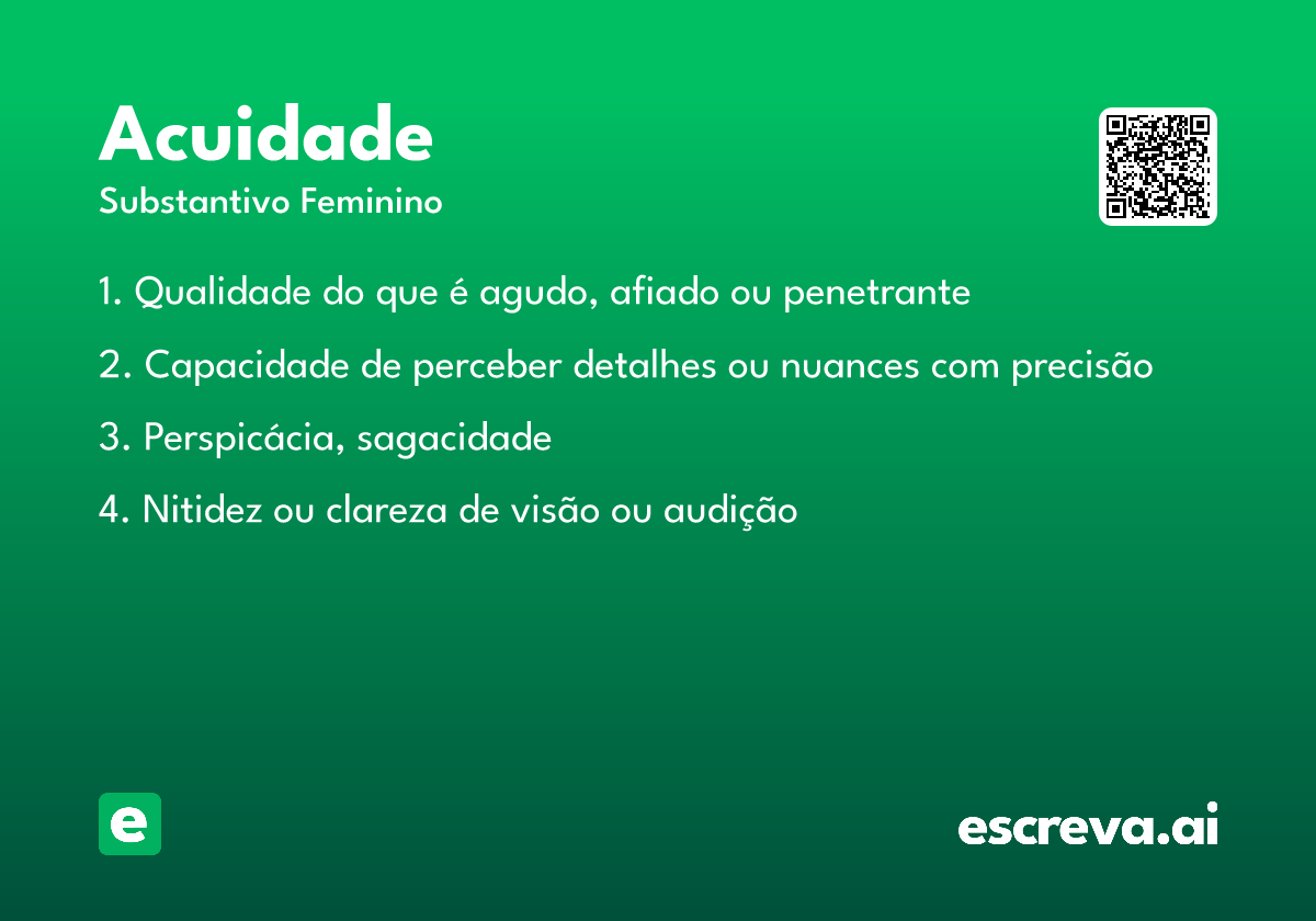 acuidade