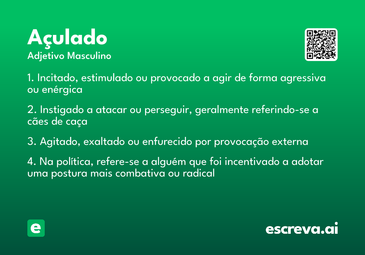 açulado