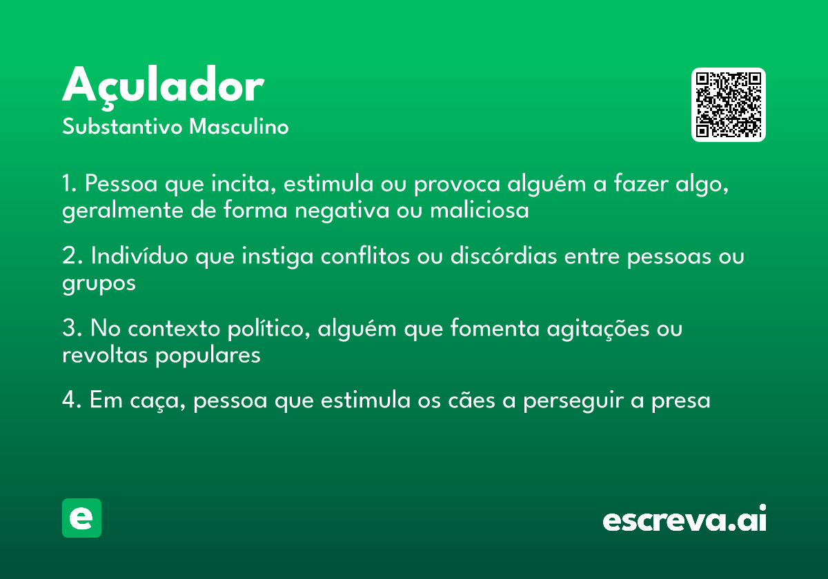 açulador