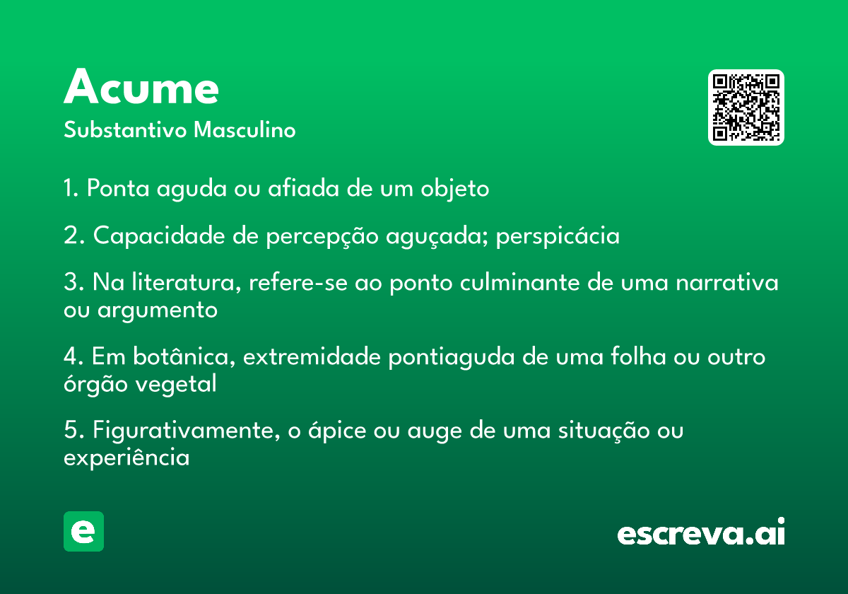 acume
