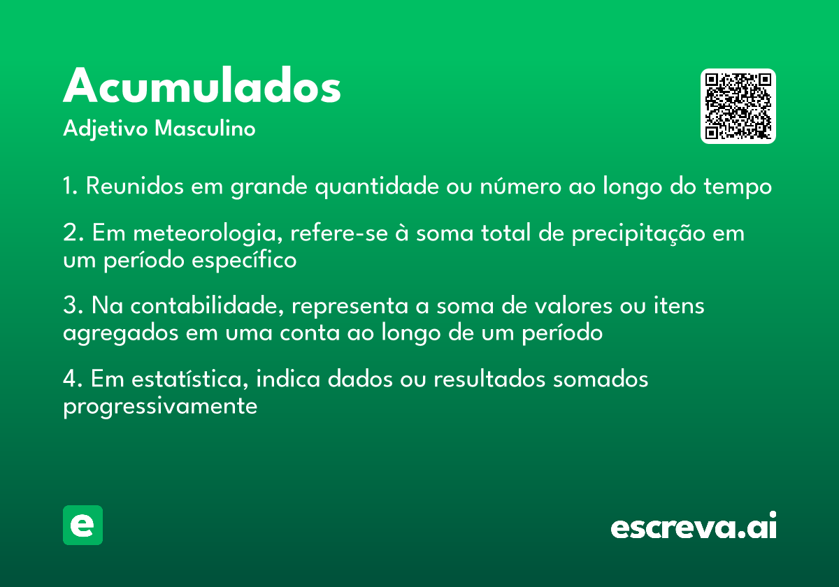 acumulados
