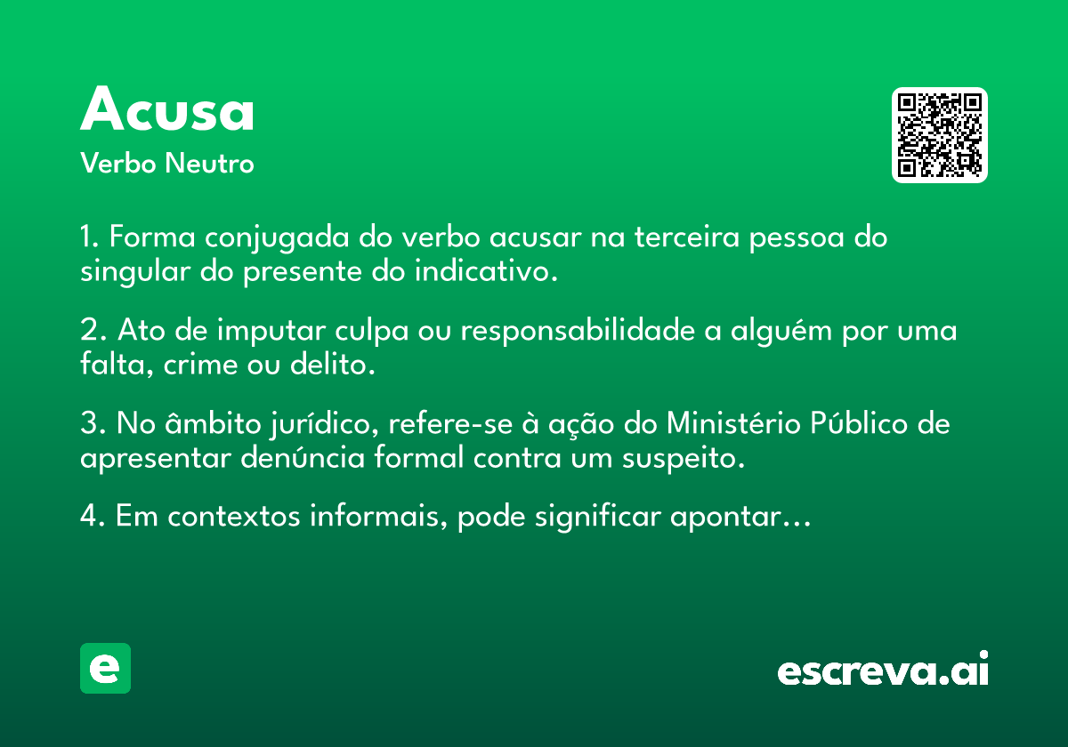 acusa