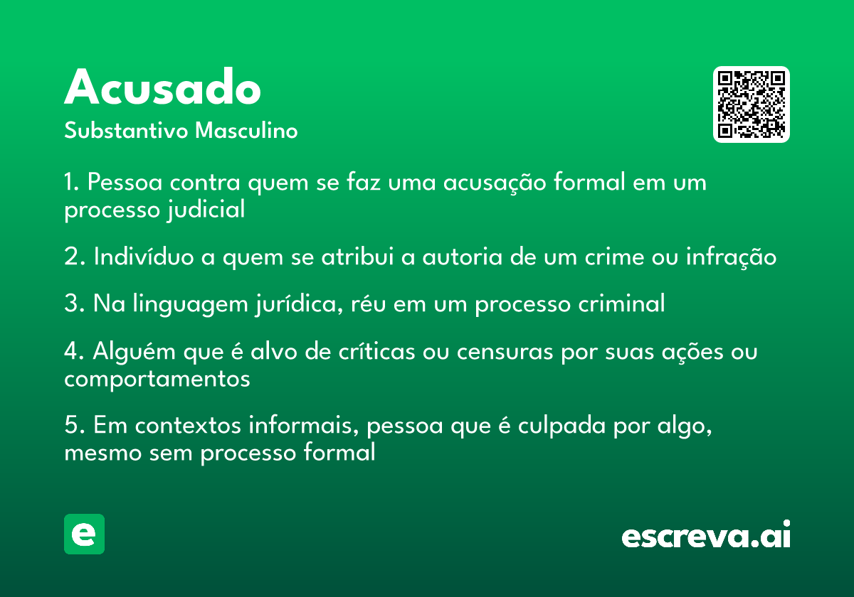 acusado